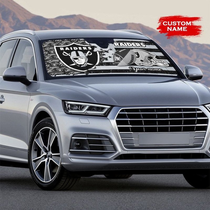 Las Vegas Raiders Auto Sunshade