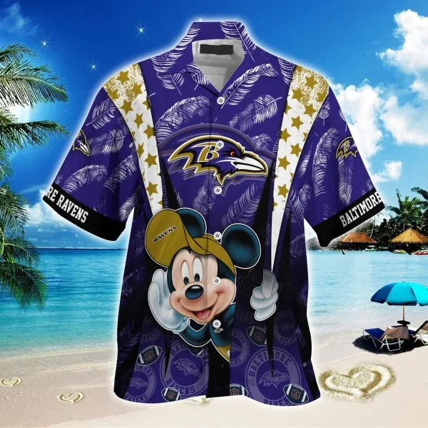 Baltimore Ravens Hawaiian Shirt