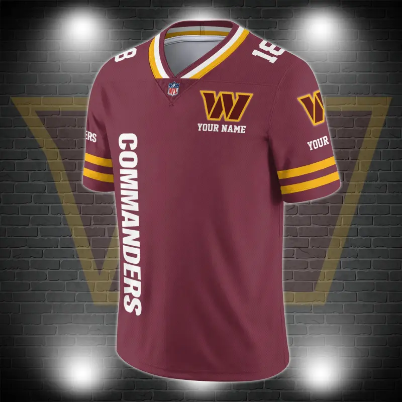 Washington Commanders Jersey - Side View