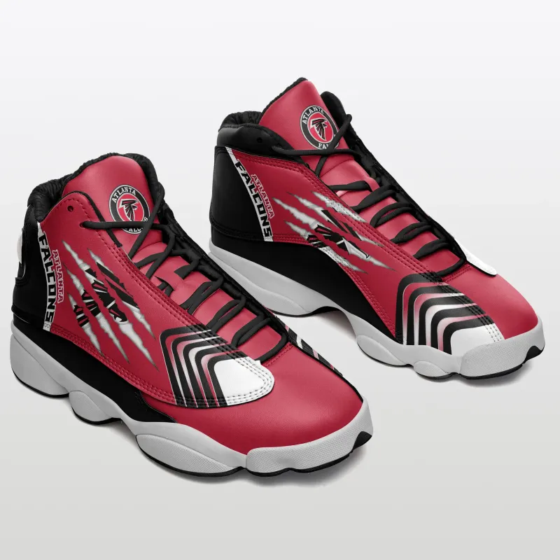 Atlanta Falcons AJD13 Sneakers Left Side
