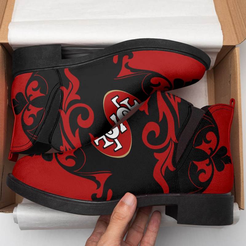 San Francisco 49ers Short Fashion Boots