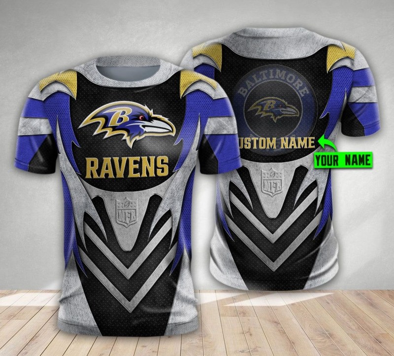 Baltimore Ravens Personalized Ugly Christmas Sweater Details