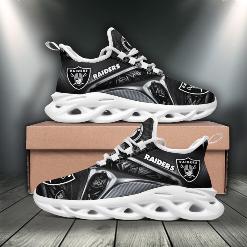 Las Vegas Raiders Yezy Running Sneakers