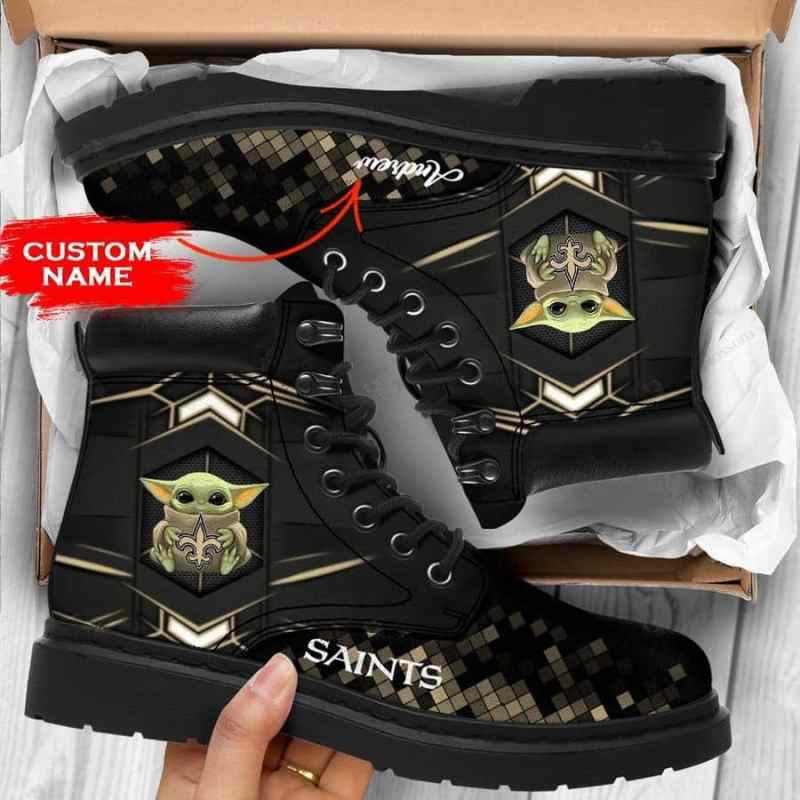 New Orleans Saints Personalized TBL Boots