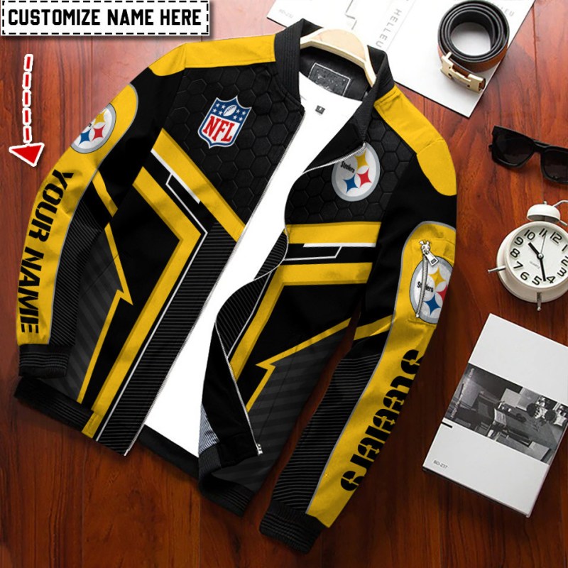 Personalized Steelers Bomber Jacket