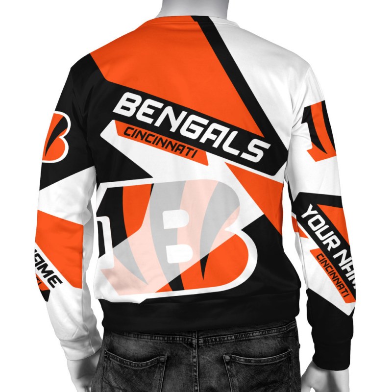 Cincinnati Bengals Personalized Sweatshirt