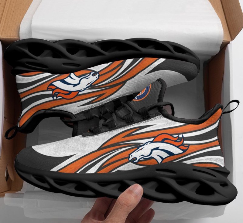 Denver Broncos Yezy Running Sneakers 506 Image 4