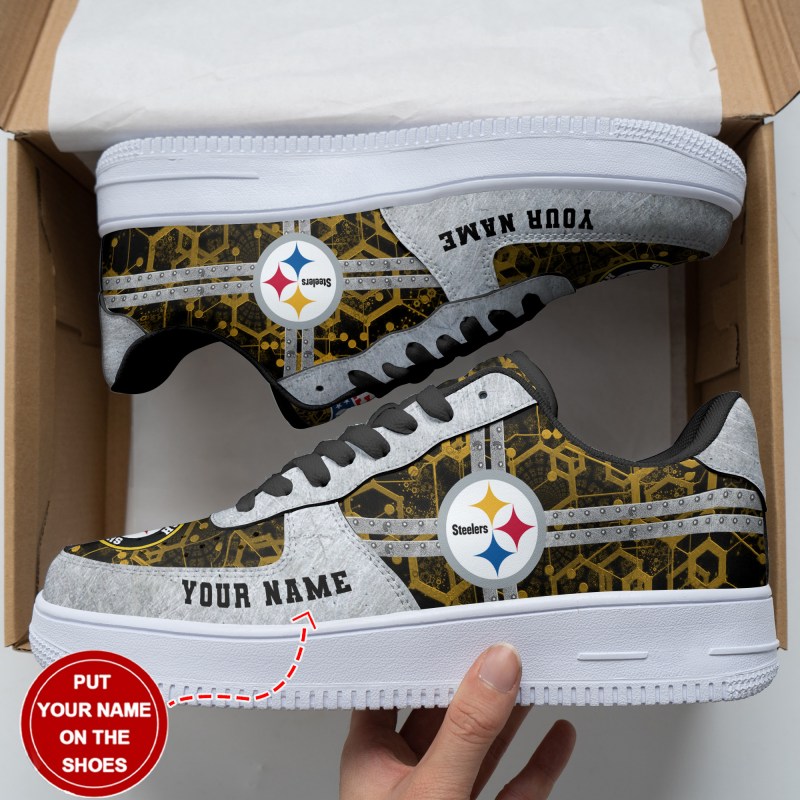 Stylish Pittsburgh Steelers Personalized Shoes