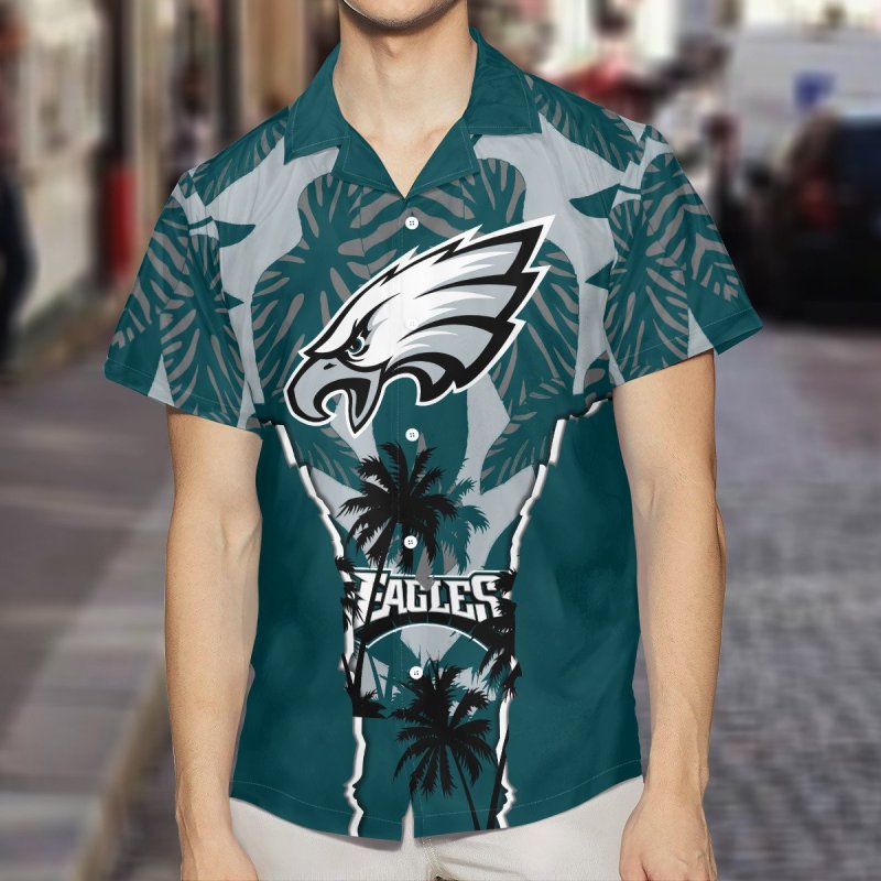 Philadelphia Eagles Summer Hawaiian Shirt
