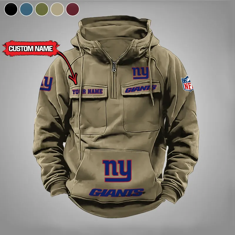 New York Giants Hoodie Khaki