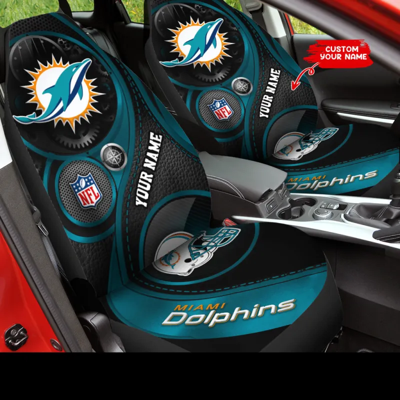 Miami Dolphins Car Seat Covers