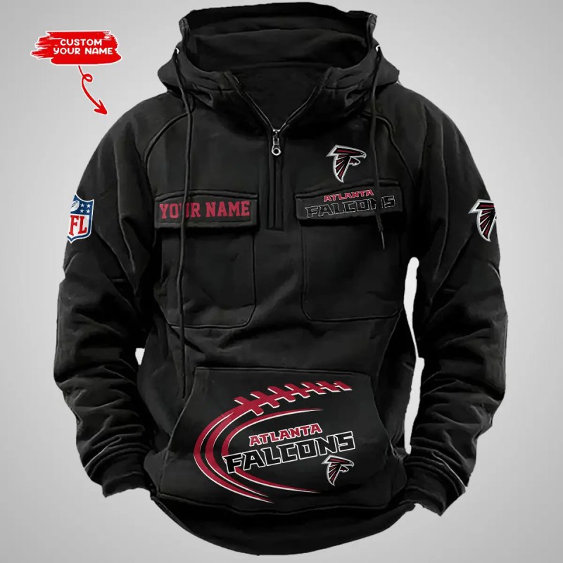 Atlanta Falcons zip hoodie - Side view