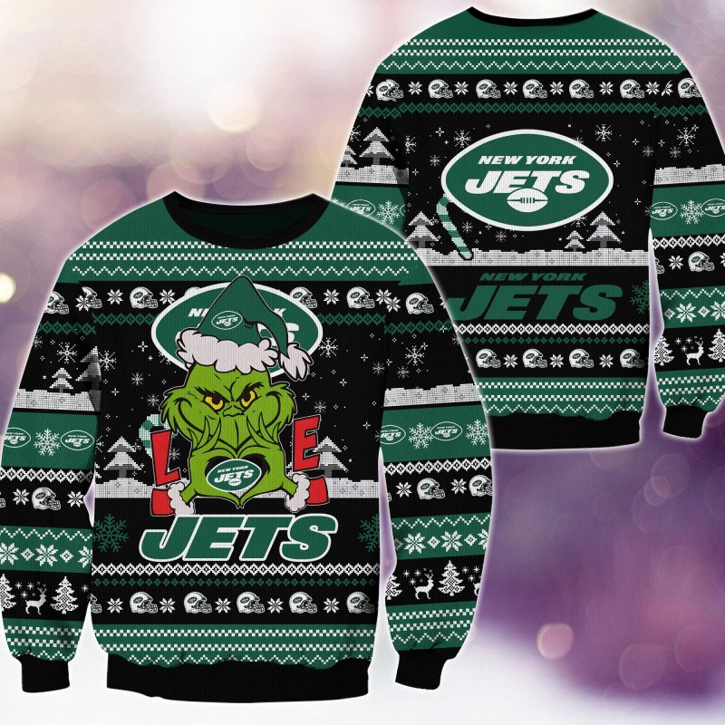 New York Jets Holiday Sweater