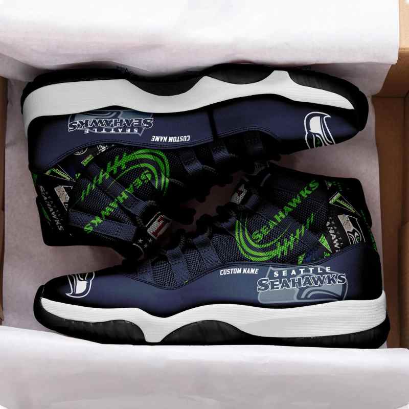 Seattle Seahawks Customized Sneakers