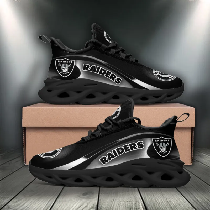 Las Vegas Raiders Running Sneakers Side View