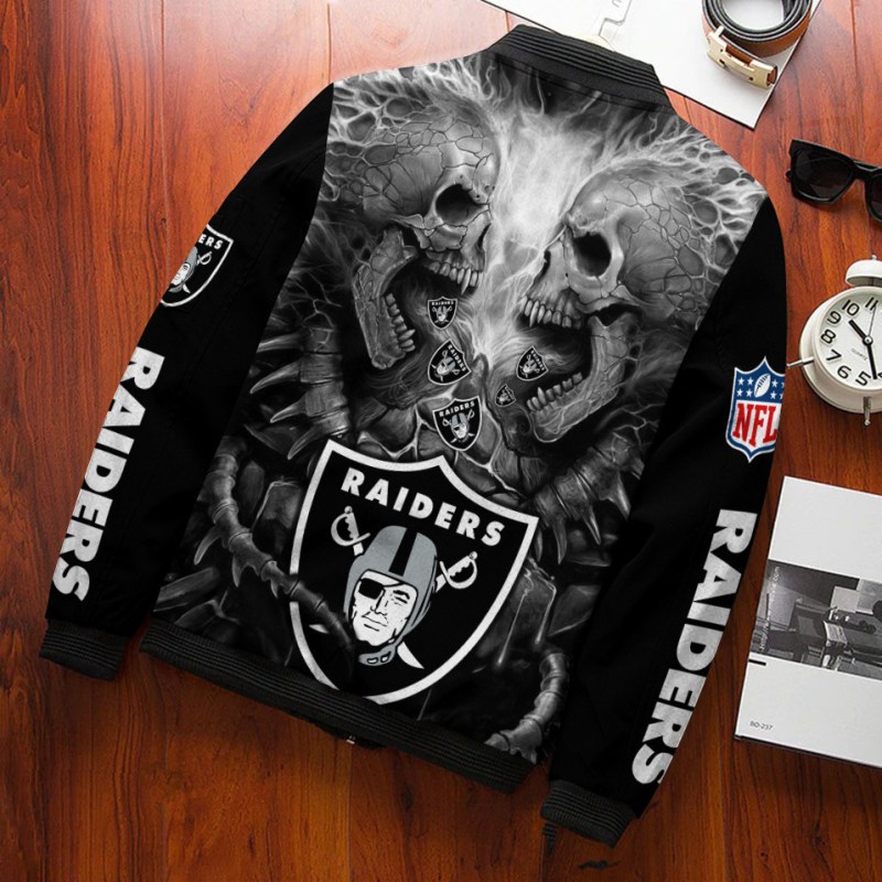 Las Vegas Raiders Bomber Jacket