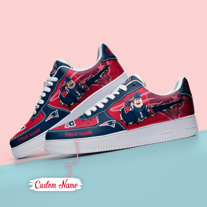 New England Patriots Custom Sneaker