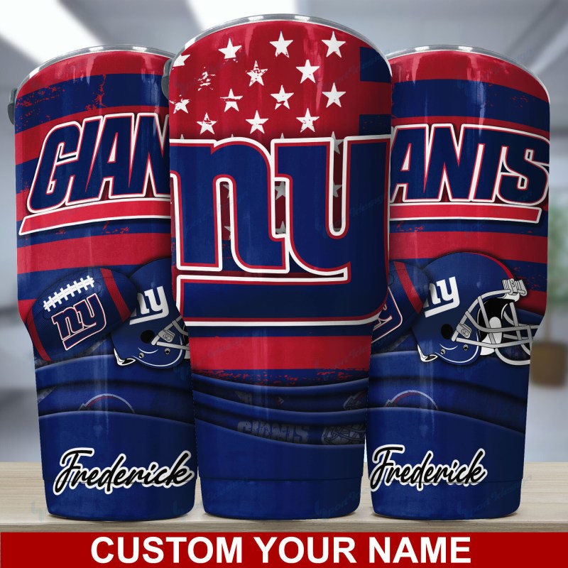New York Giants Personalized Tumbler