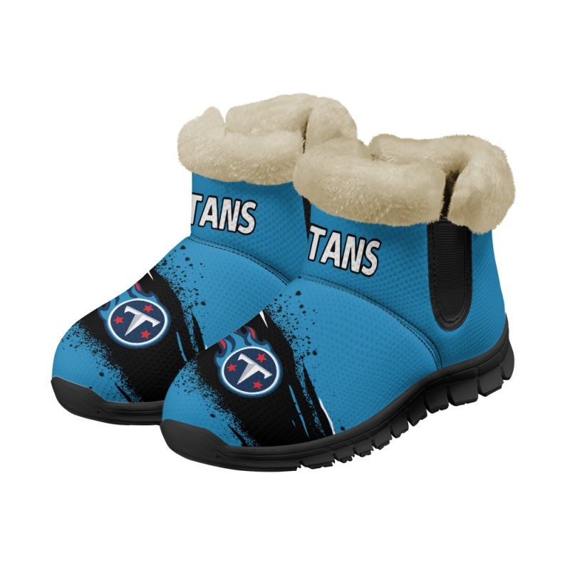 Tennessee Titans Comfy Winter Snow Boots Image 7