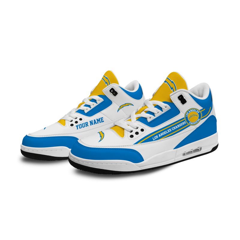 Los Angeles Chargers JD03 Shoes Side View