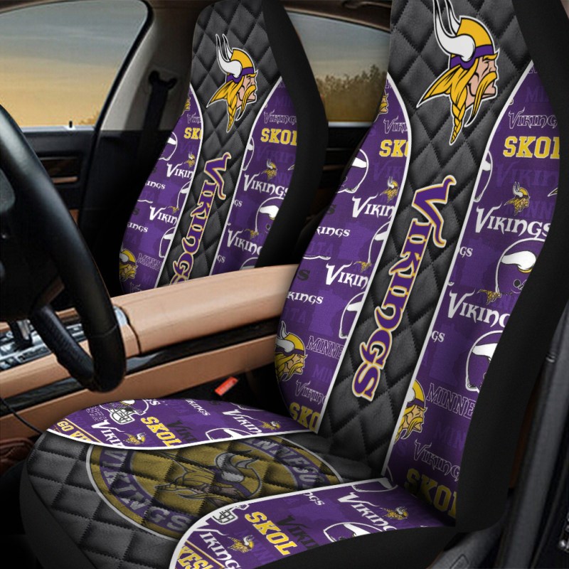 Minnesota Vikings Car Seat Covers