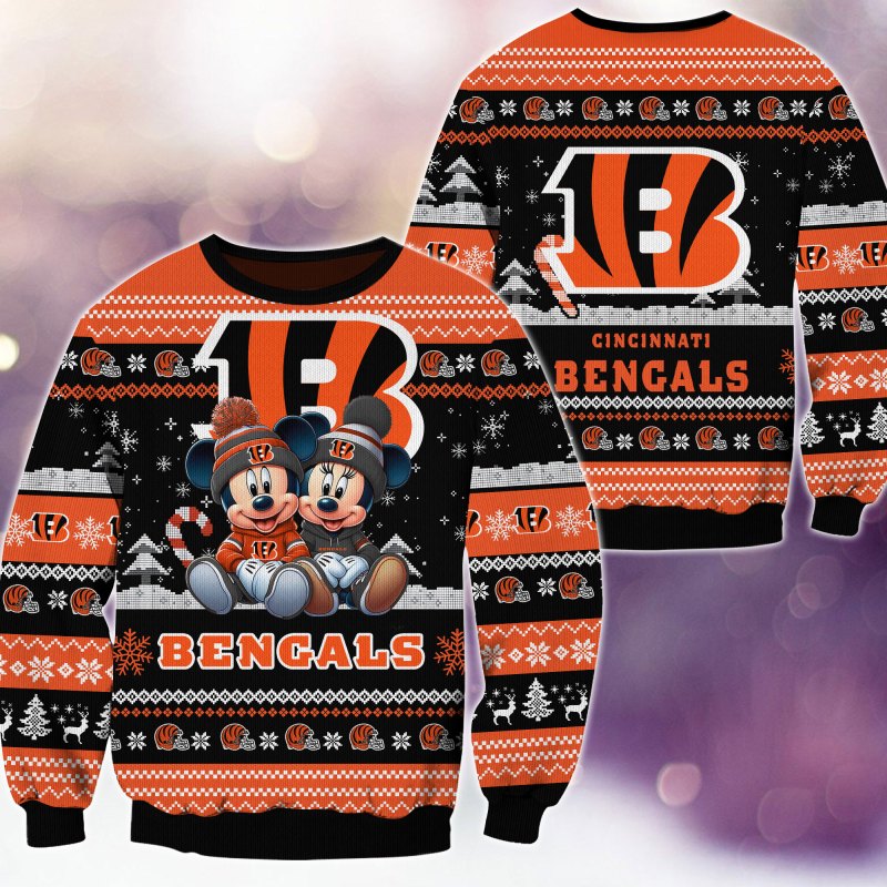 Cincinnati Bengals Ugly Christmas Sweater