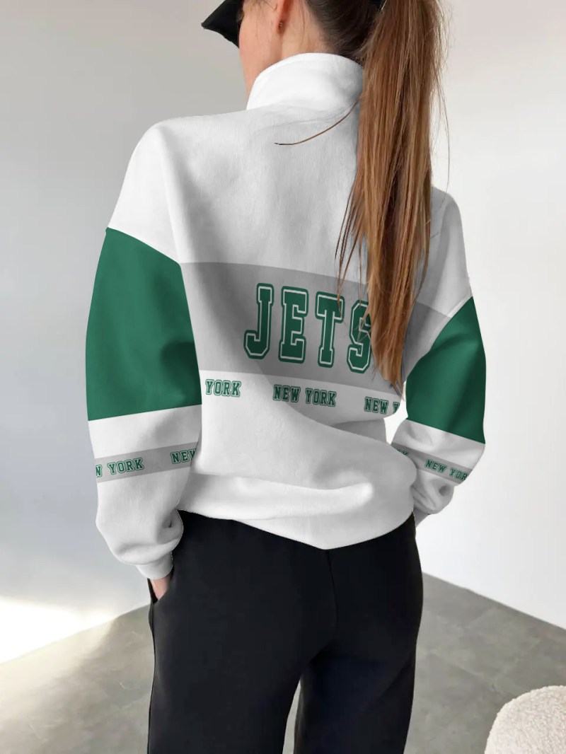 New York Jets Casual Sweatshirt Detail
