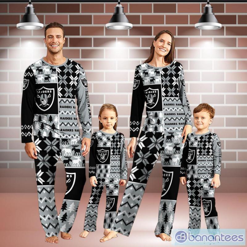 Las Vegas Raiders Pajamas - Christmas Gift for Family