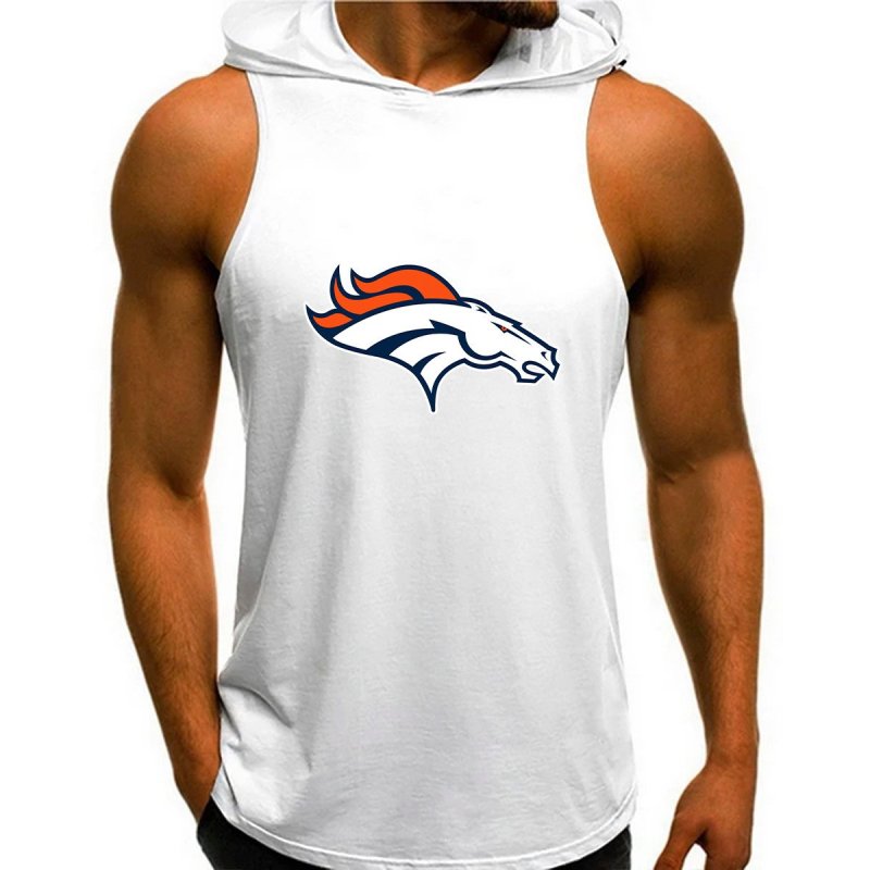 Denver Broncos Hoodie Vest Detail