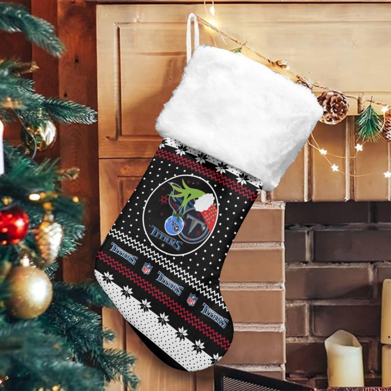 Tennessee Titans Christmas Socks