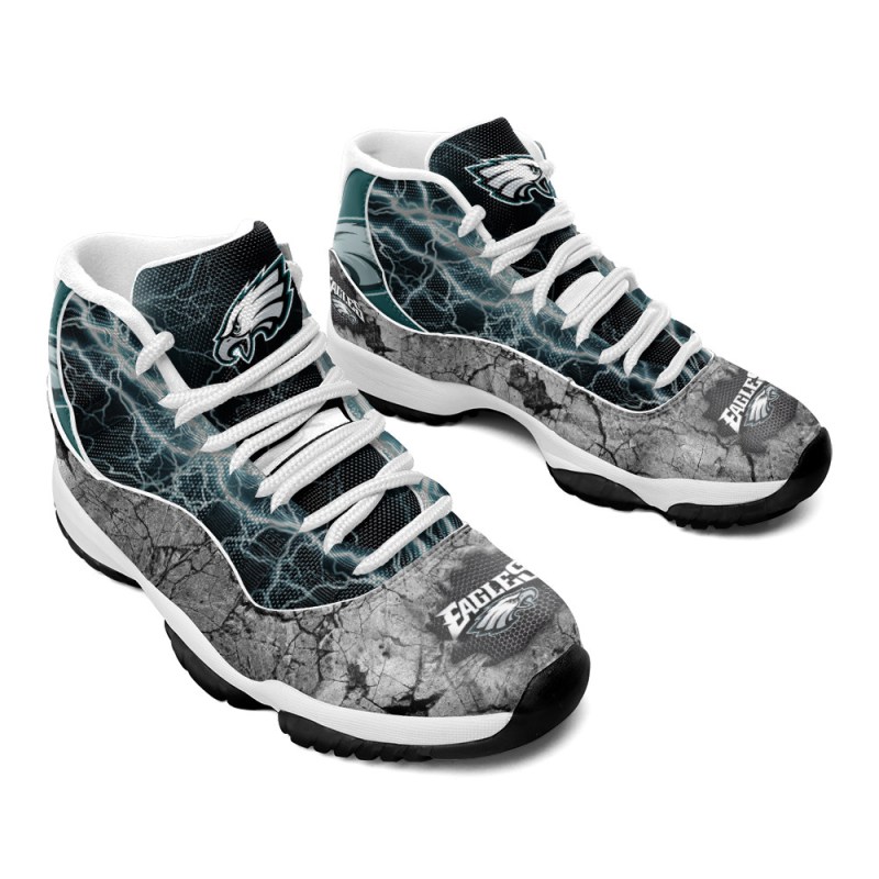 Philadelphia Eagles AJD11 Sneakers Side View