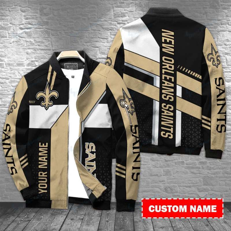 New Orleans Saints Personalized Bomber Jacket