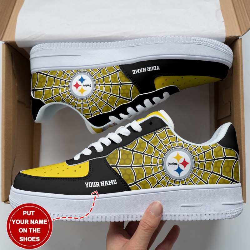 Pittsburgh Steelers Personalized AF1 Shoes