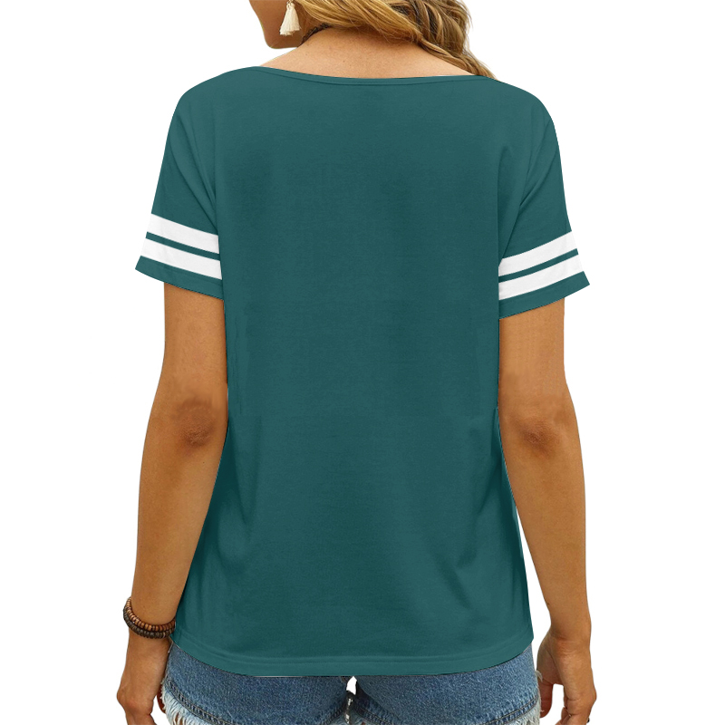 Philadelphia Eagles Women T-shirt on model