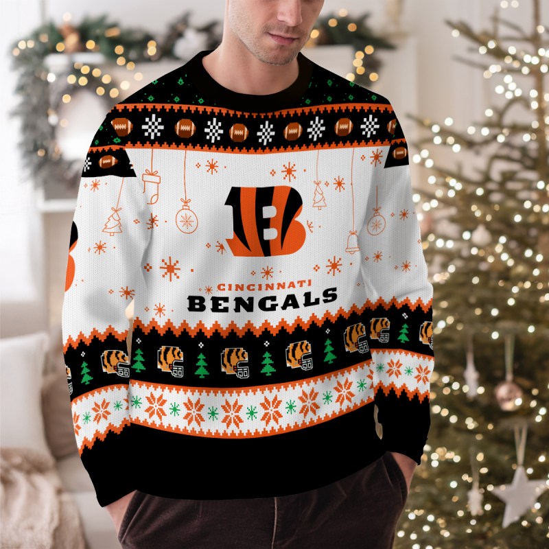 Cincinnati Bengals Premium Ugly Christmas Sweater
