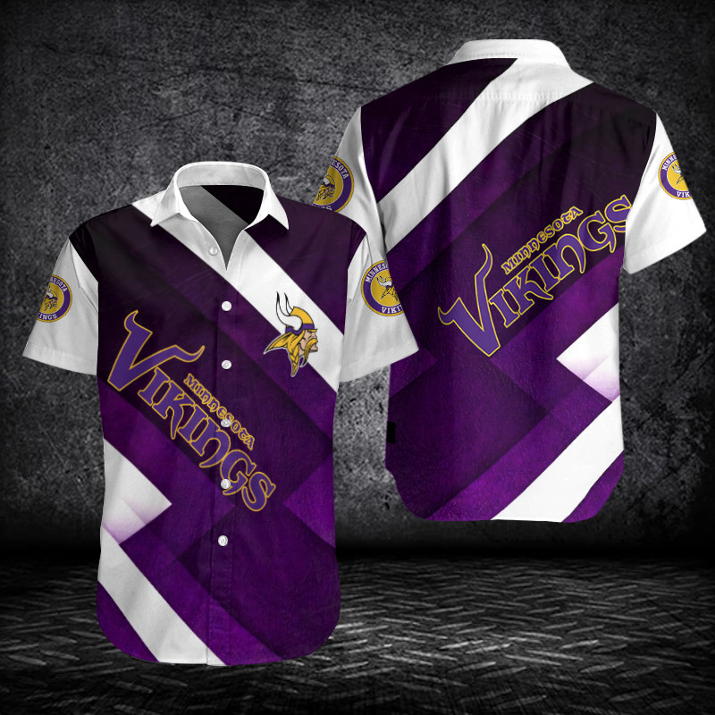 Sizing Chart Minnesota Vikings Button Shirt