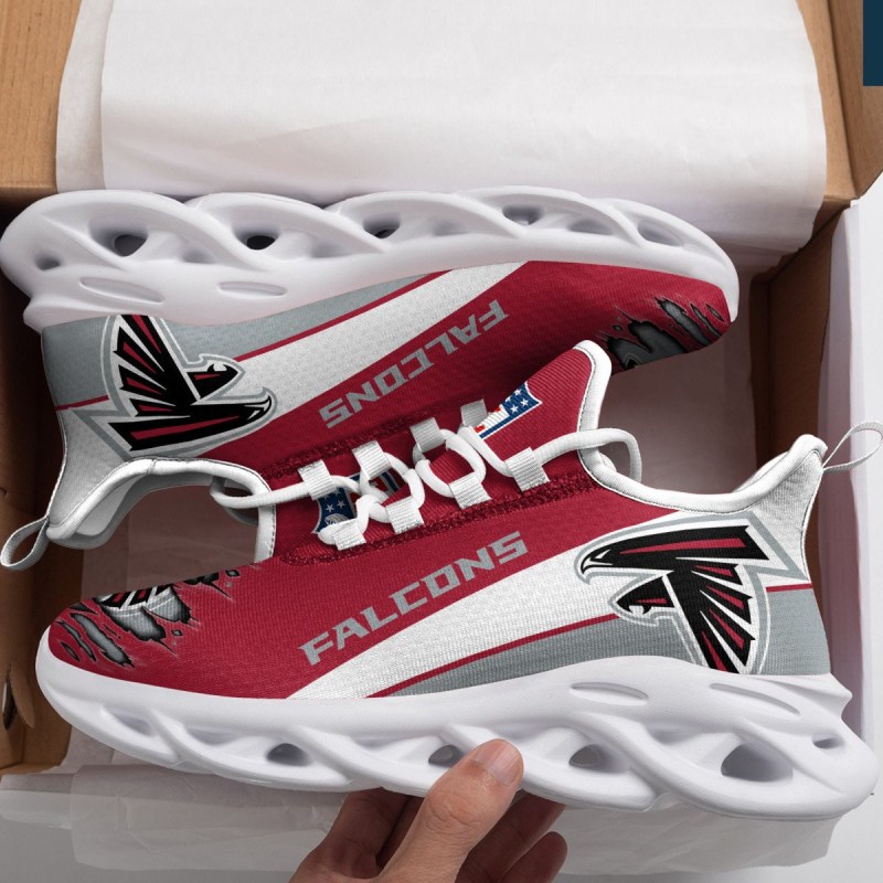 Atlanta Falcons Yezy Running Sneakers