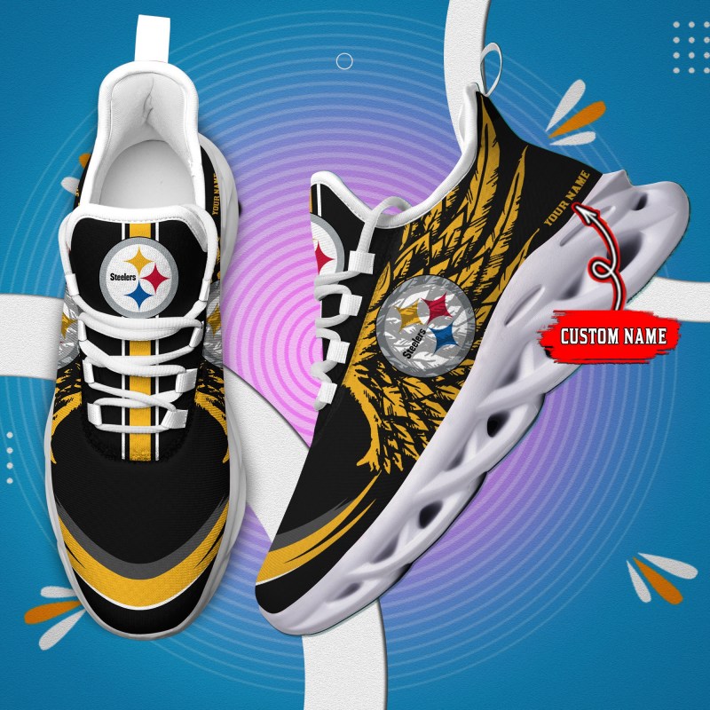 Pittsburgh Steelers Personalized Yezy Sneakers