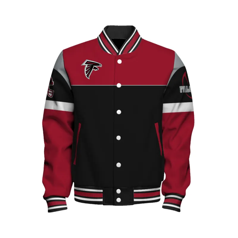 Atlanta Falcons Varsity Jacket 2