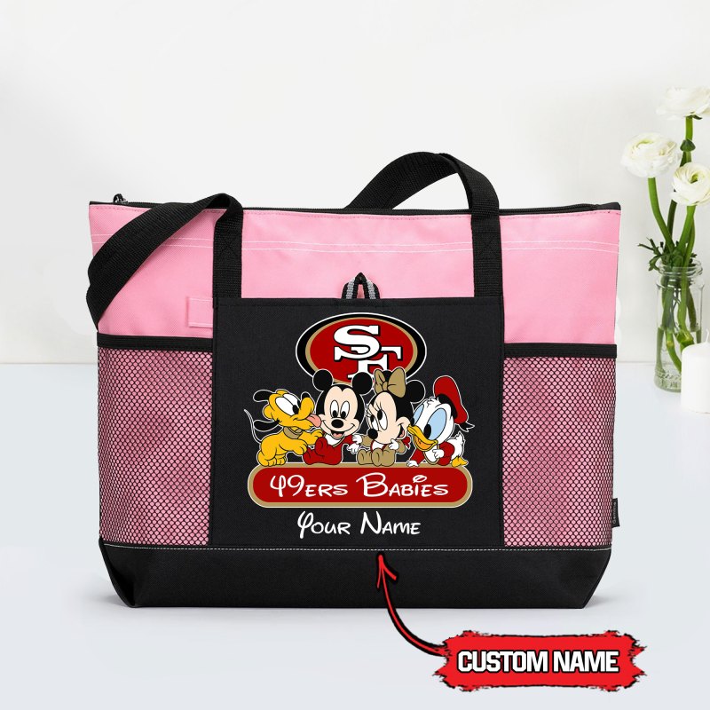 San Francisco 49ers Tote Bag Pink