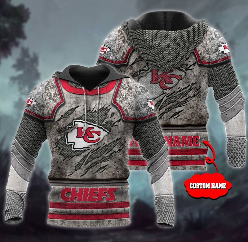 Kansas City Chiefs Personalized Ugly Christmas Sweater