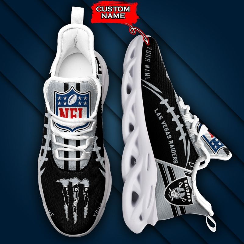 Trendy Las Vegas Raiders Yezy Running Sneakers
