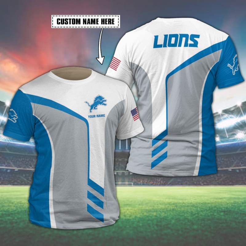 Detroit Lions Personalized T-Shirt