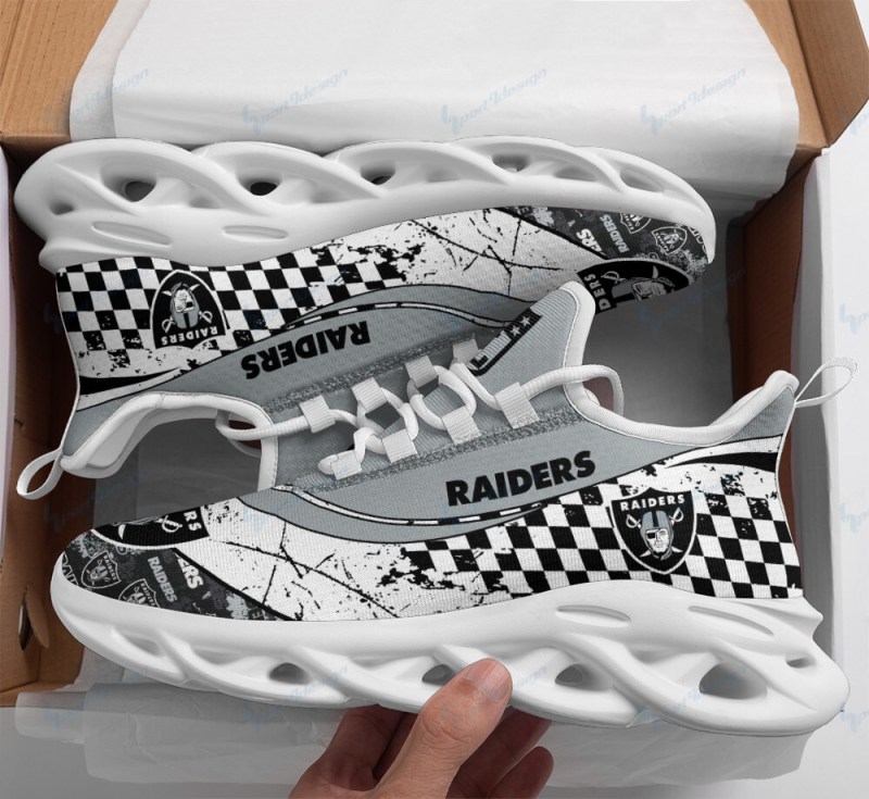 Las Vegas Raiders Yezy Running Sneakers