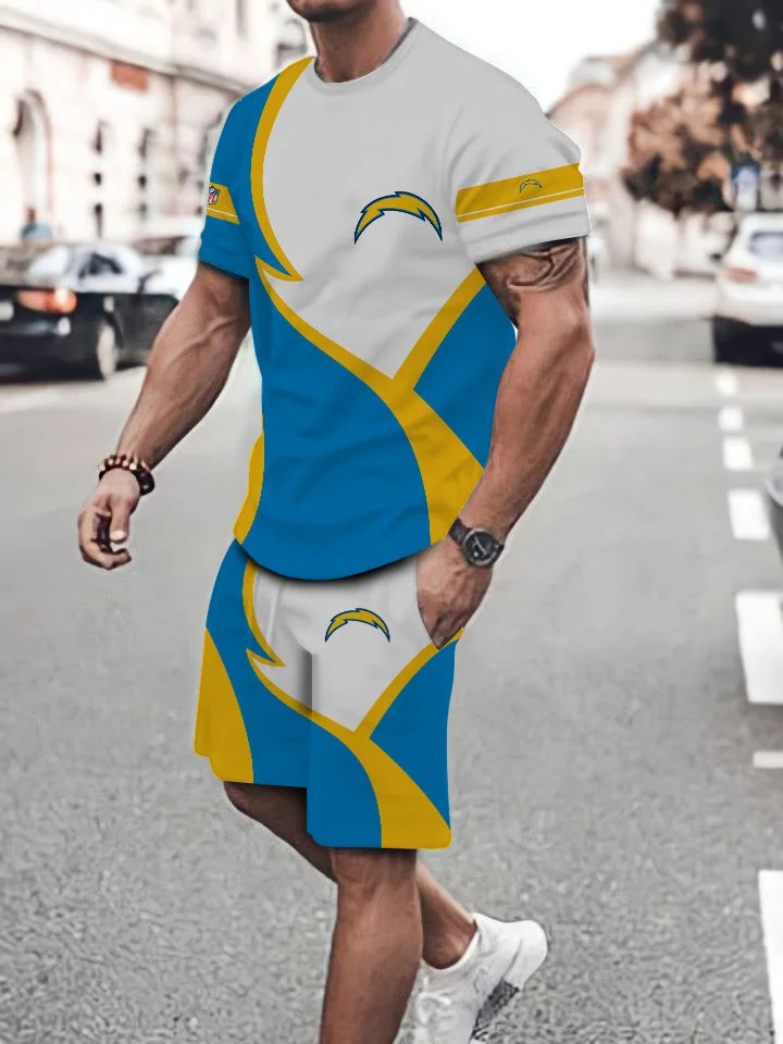 Los Angeles Chargers T-shirt and Shorts