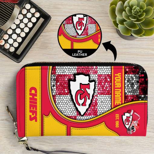 Kansas City Chiefs Women Wallet Design 6