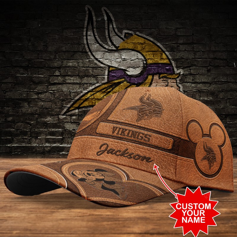 Front View of Minnesota Vikings Cap