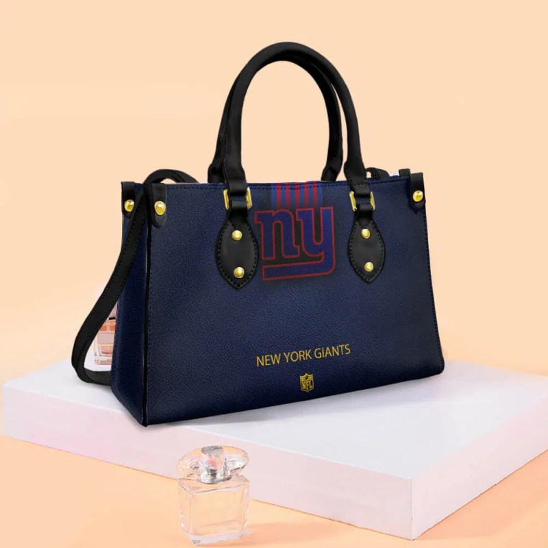 New York Giants Leather Hand Bag