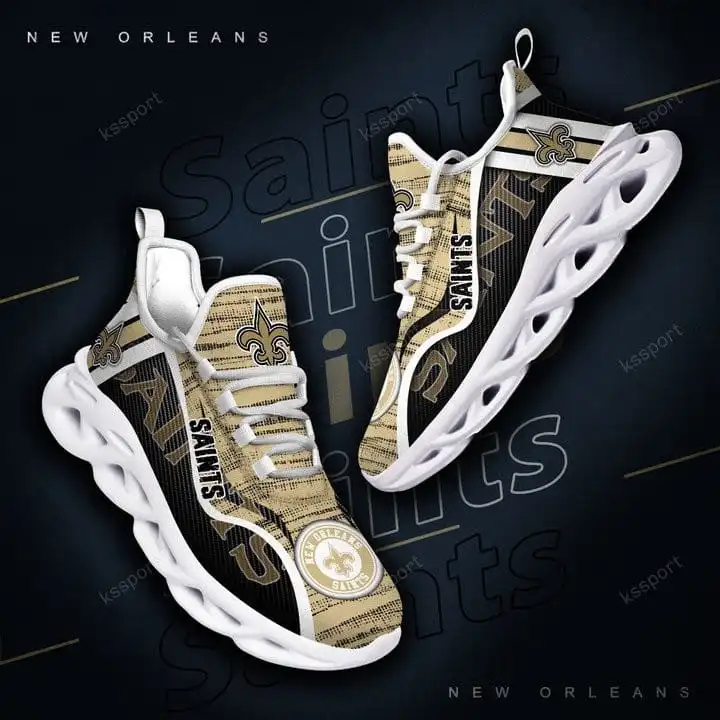 New Orleans Saints Yezy Running Sneakers