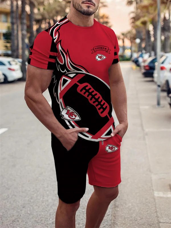 Kansas City Chiefs T-Shirt and Shorts